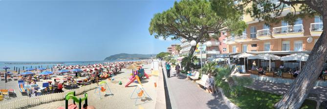 Albergo Anita San Bartolomeo Al Mare Exterior photo